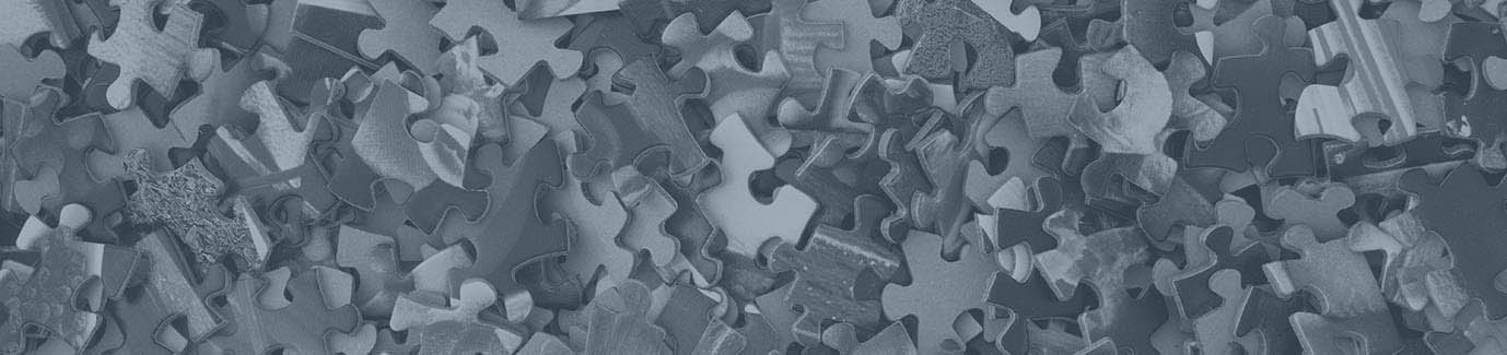jumbled puzzle pieces